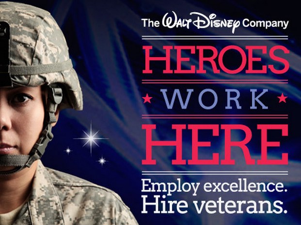 Walt-Disney-hiring-veterans